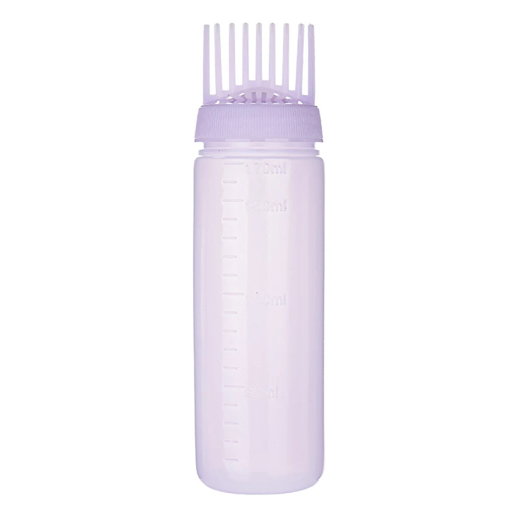 1Pc Colorful Hair Roots Massage Medicine Comb Hair for Hair Growth Serum Oil Nourish Portable Scalp Applicator Liquid Comb