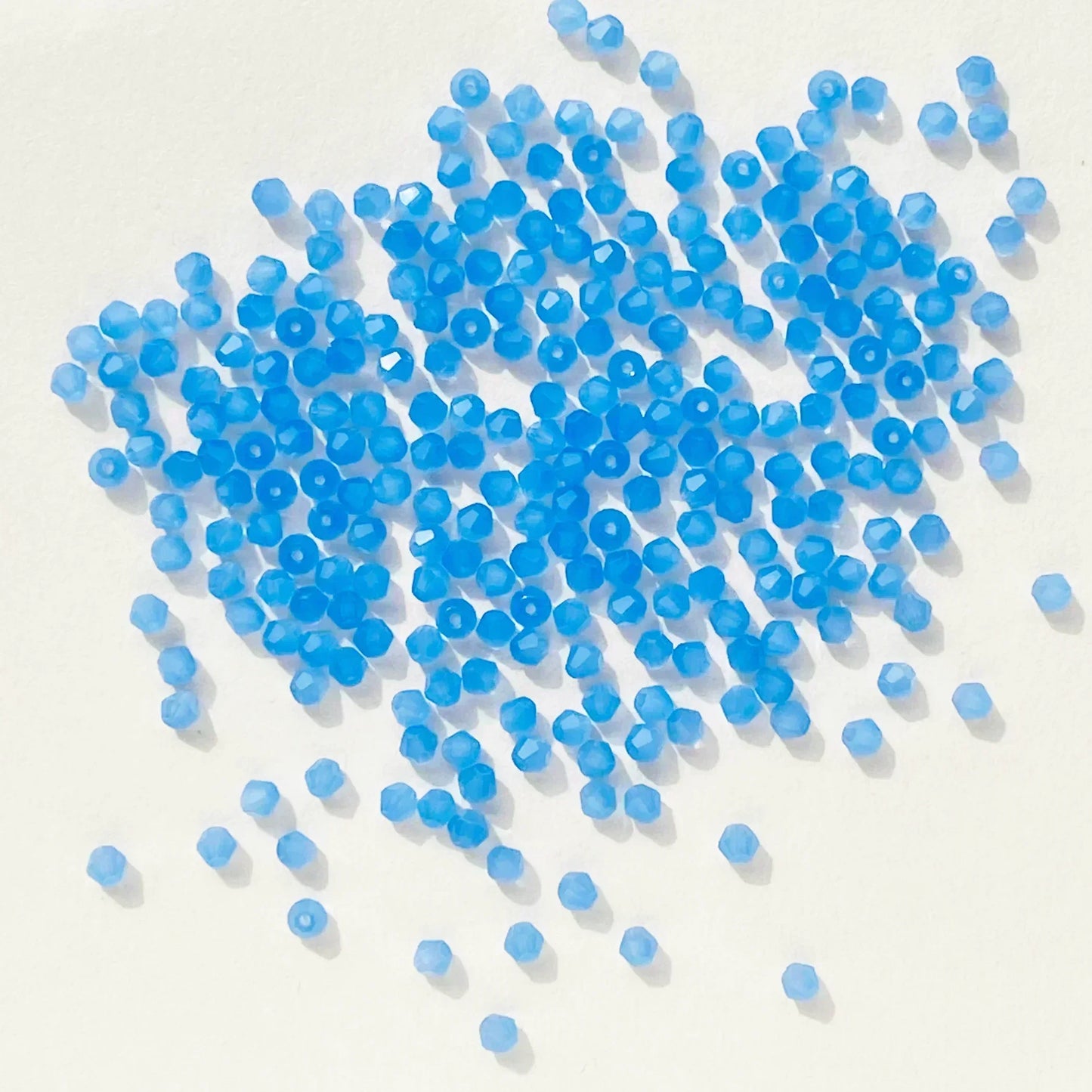 100pcs Multicolor Crystal Bicone Shaped Beads Loose Spacer Glass Beads for Jewelry Making Bracelet Necklace Earring Accessories