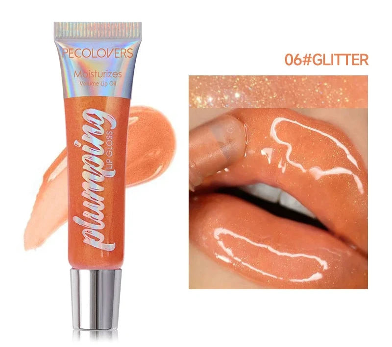 Cherry Jelly Moisturizing Line Reducing Lip Gloss - Plumper by PECOLOVERS