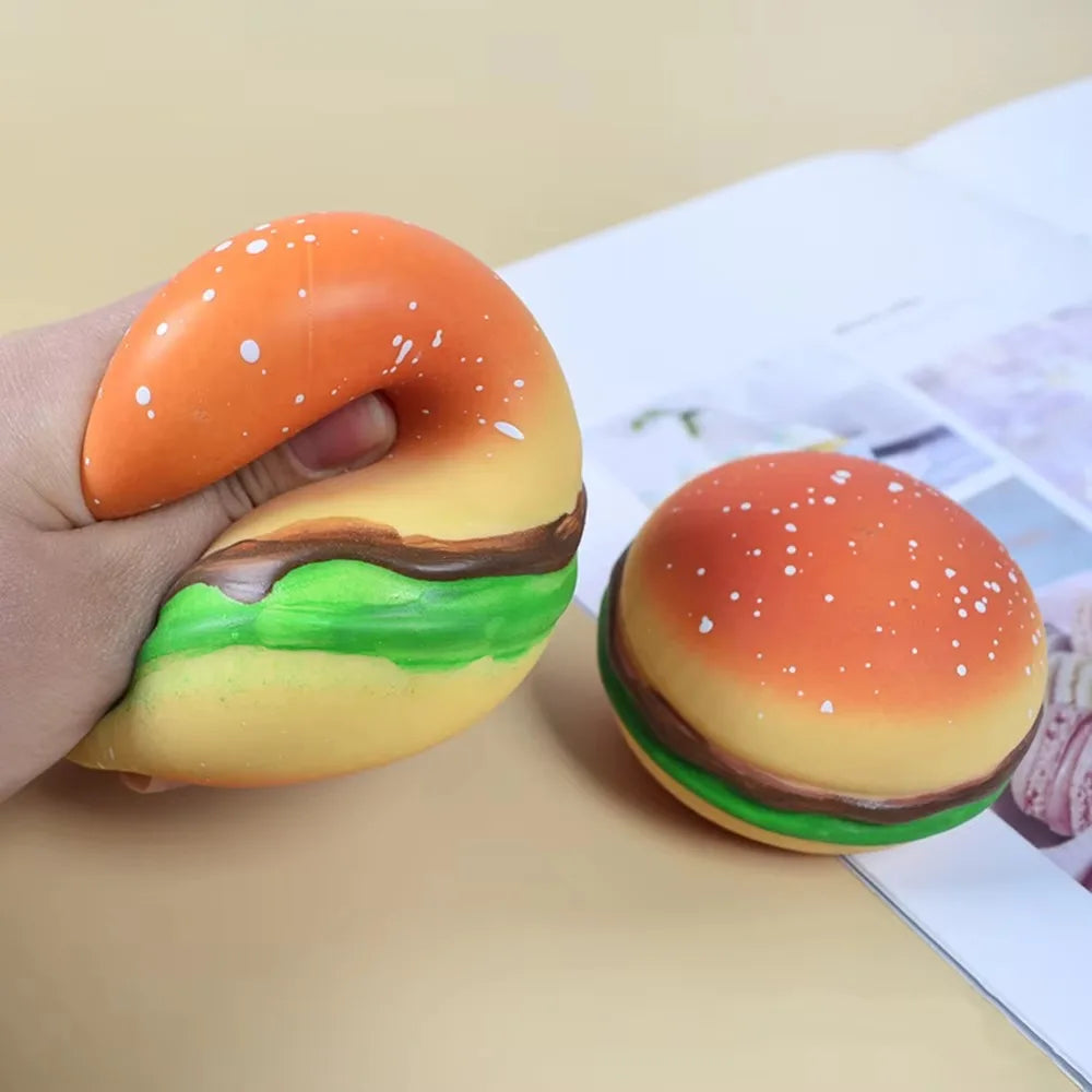 Squishy Toast Bread Squeeze Toy | Funny Fidget Toy for Stress Relief for Kids and Adults