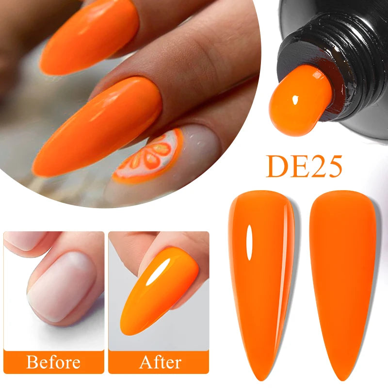 Mtssii 20ml Fluorescent Nail Extension Gel Nail Building Acrylic Nail Gel UV LED Soak Off UV Extend Gel For Nail Extensions