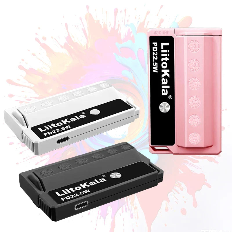 LiitoKala PB-L01 22.5W Portable Power Bank With Replaceable Battery-4