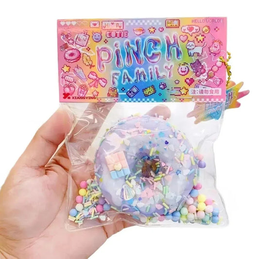 Kawaii Squishy Food Toys | Stress Relief Fidget Donuts Waffle Cake
