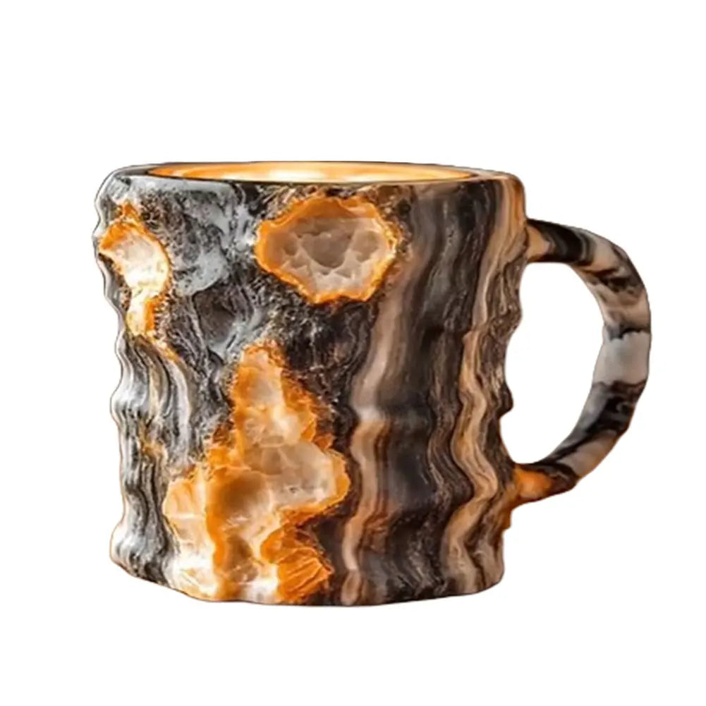 Crystal Coffee Mug – 14oz (Mineral-Inspired Resin Design)-9