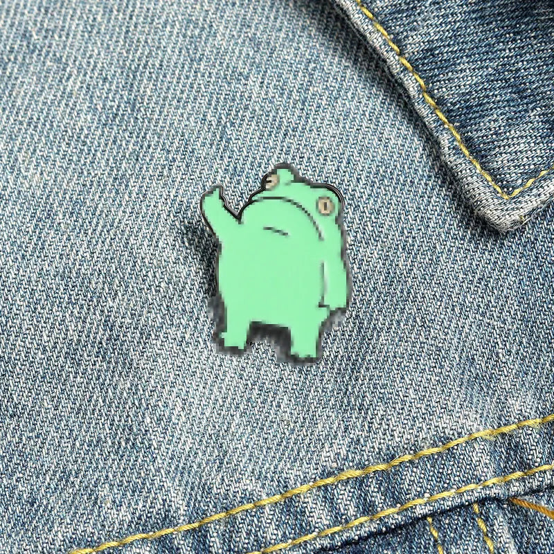 Mood Conversion Energy Brooch Can Slide My Social Energy Badge Expression Badge Men Women Pins for Backpacks Badges Metal Pines
