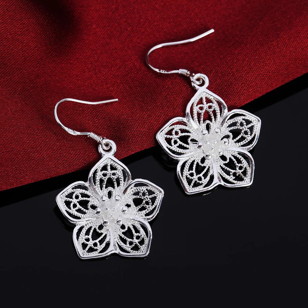 High Quality Jewelry 925 Sterling Silver Earrings