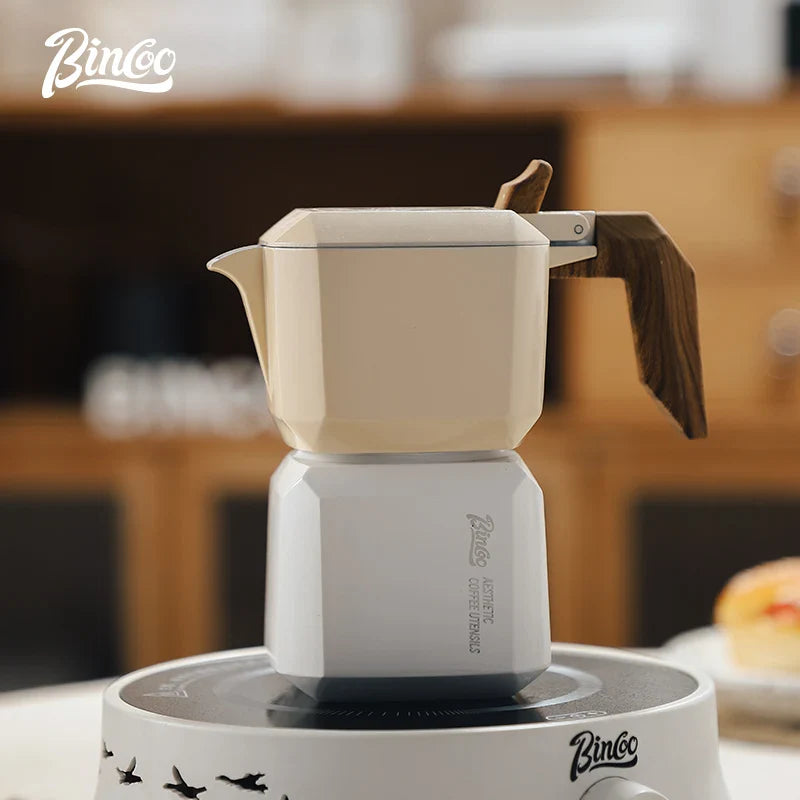 Italian Coffee Moka Pot Set Suitable for Home and Office-1