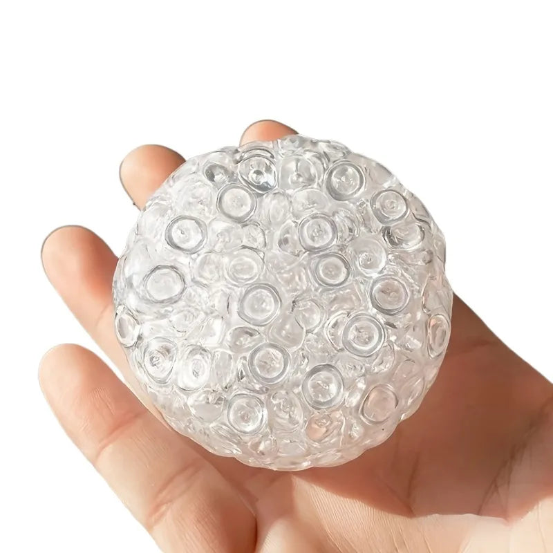 Squishy Balls Ice Beads Squeeze Toy | Super Soft Mochi Fidget Stress Relief Gift