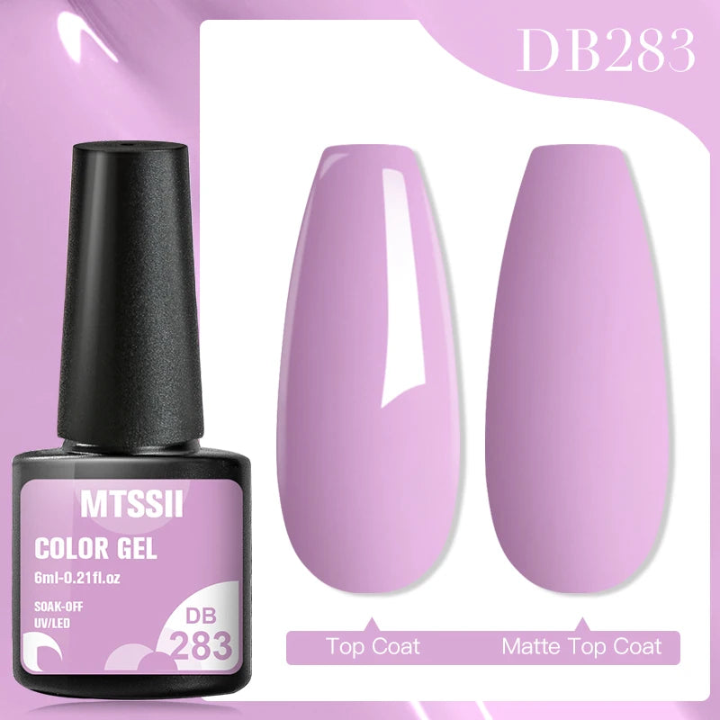 Mtssii 7ml Neon Snowflake Gel Nail Polish Fluorescent Gel UV LED Semi Permanent Glitter Snow Sequins Nails Art Design Varnishes