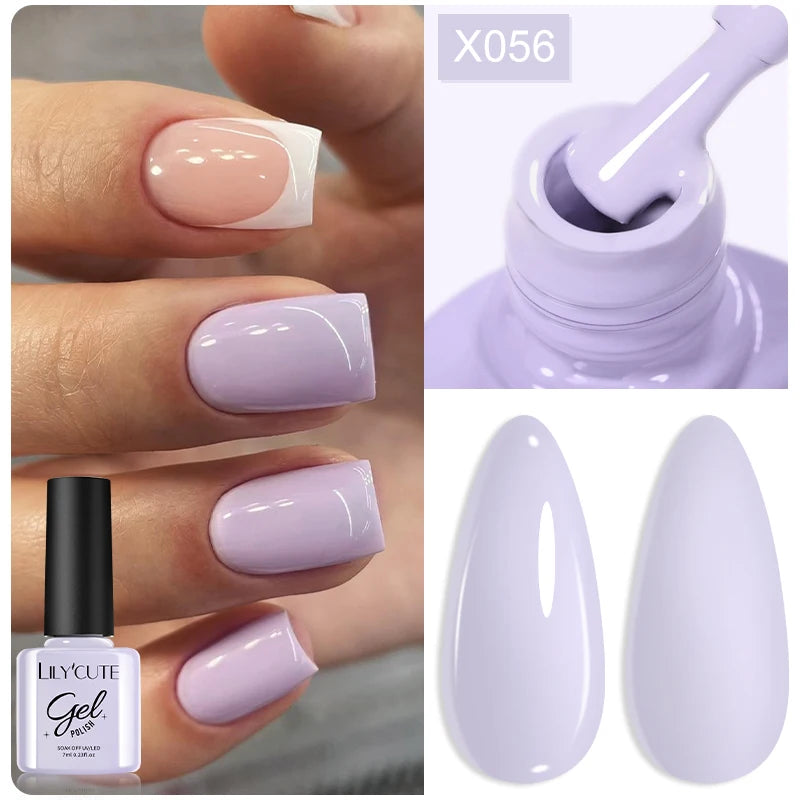 LILYCUTE 7ml Neon Reflective Nail Gel Polish Dark Flash Glitter Effect Fluorescent Gel Soak Off UV Gel Summer Nail Art Varnish