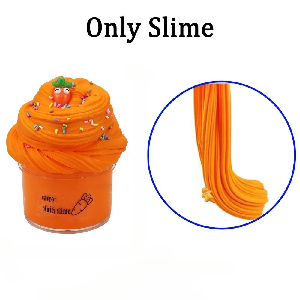 12 piece butter slime set, party gifts, prizes, puzzle toys, stress relief toy 50ml, birthday gifts for children boys and girls