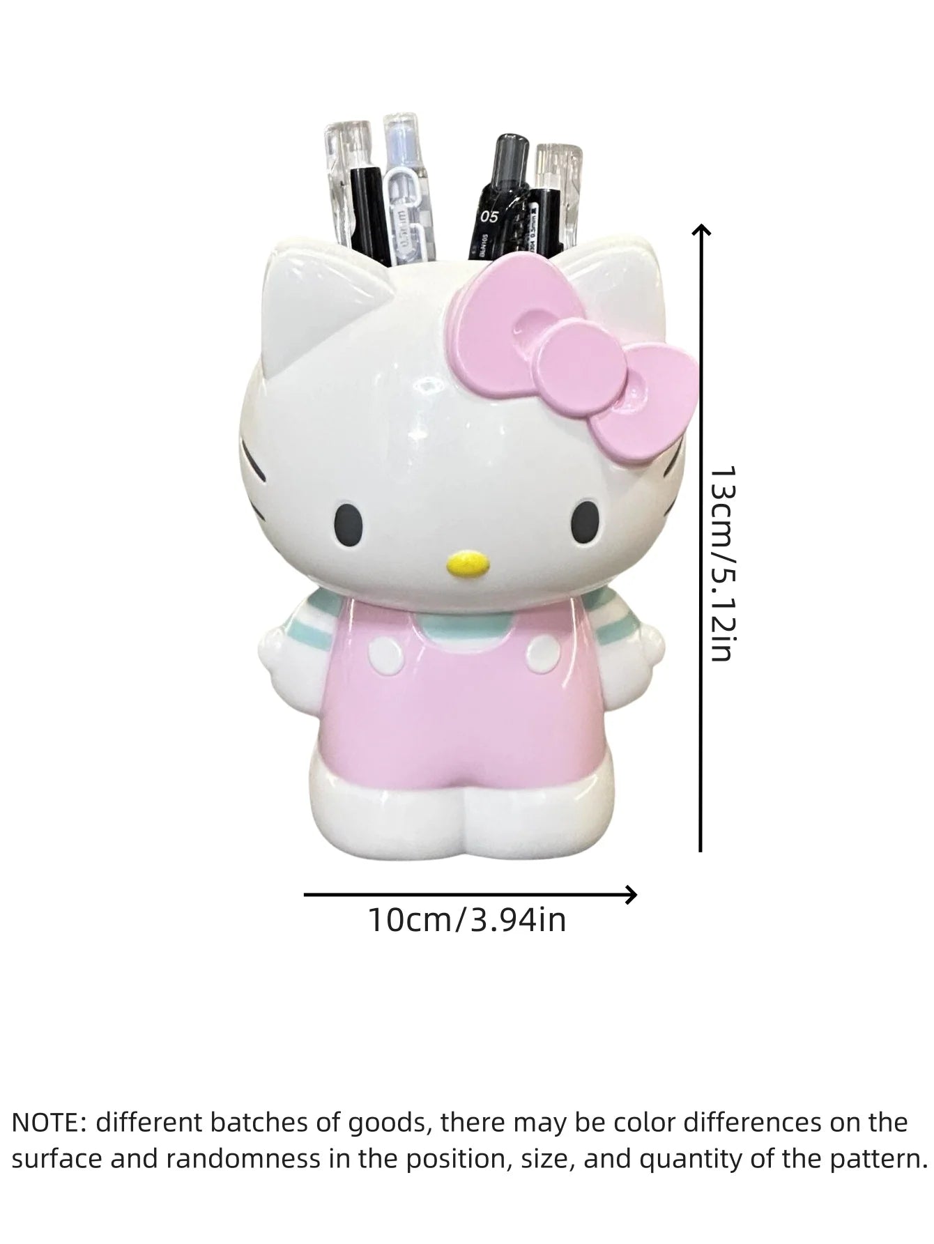 1/pcs Sanrio for hello cute kitty & for My Melody Multifunctional Storage Case - Lightweight PVC, Cartoon Desktop Organizer