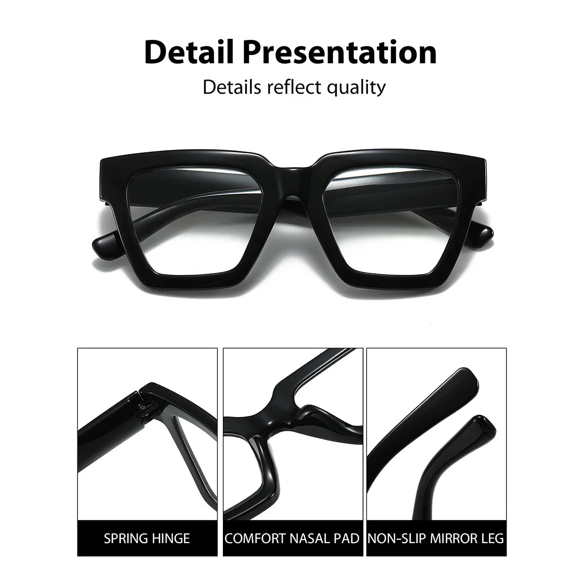BARCUR Retro Fashionable Unique Leopard Pattern Reading Glasses for Women and Men – Stylish Clear Prescription Eyewear with Fashion Color Options – Trendy Rectangular Presbyopia Glasses with Personalized Gift Box for Daily Use