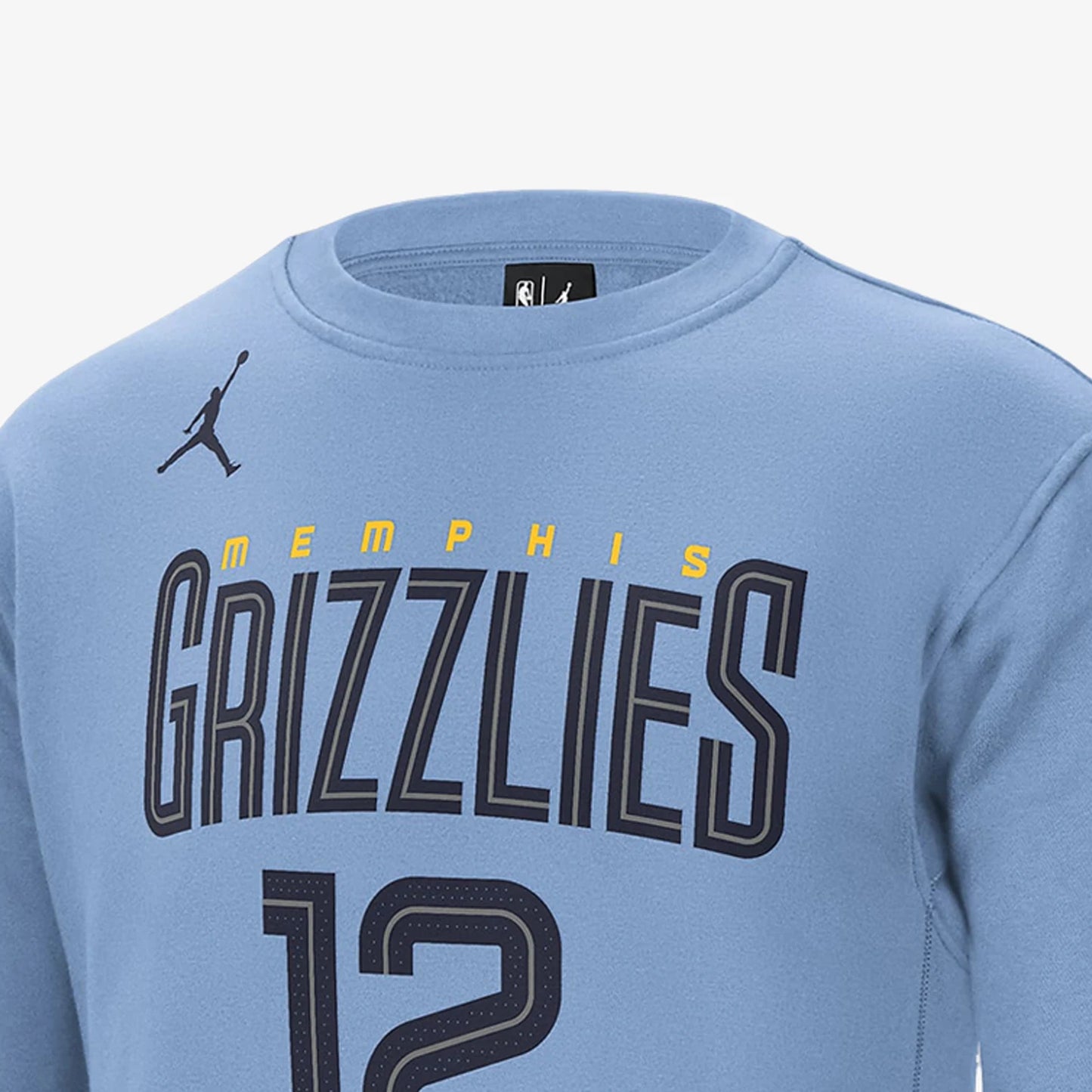 Nike Official Genuine Jordan Men's Memphis Grizzlies Fleece Hoodie DZ0610