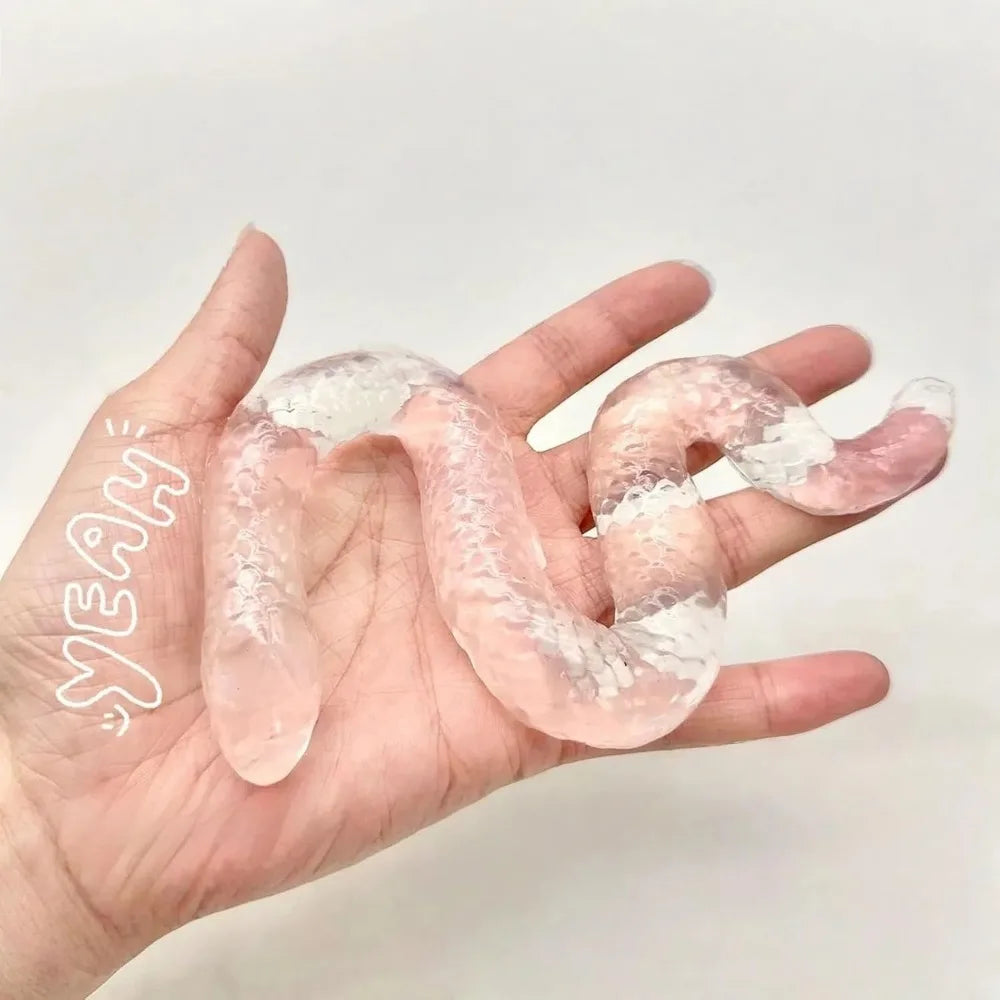 Squishy Snake Stress Ball | Stretchy Fidget Toy for Anxiety Relief and Hand Therapy