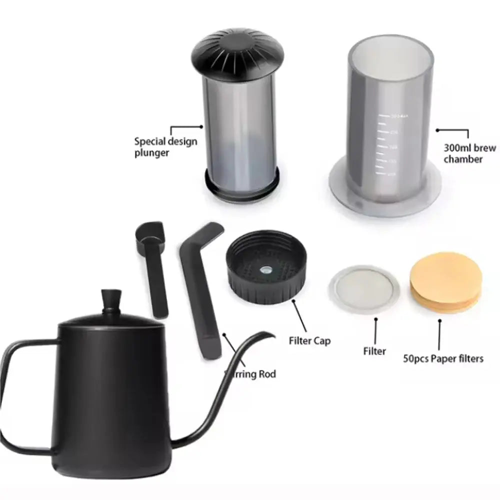 Portable Espresso Coffee Maker Filter Paper for AeroPress-1