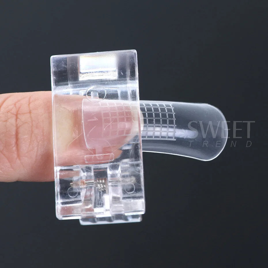 15ml Acrygel Nail Extension Gel Set Quick Building Jelly Prolong Finger Gel With Clip Form Brush File Manicure Constrction Tools