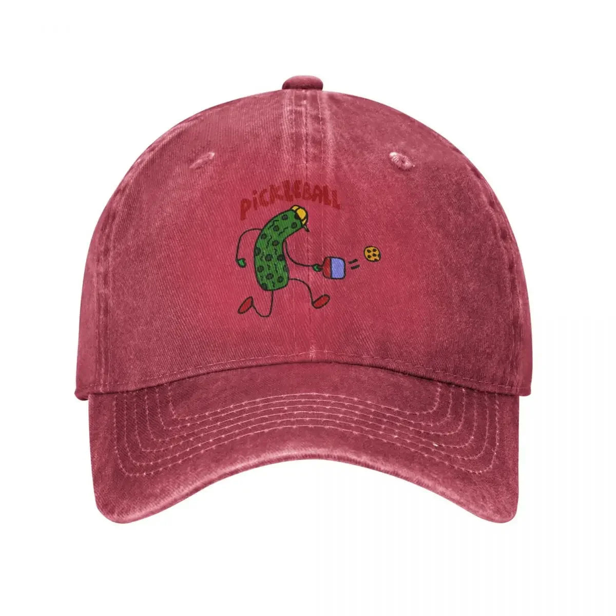 Adjustable Funny Pickleball Baseball Cap