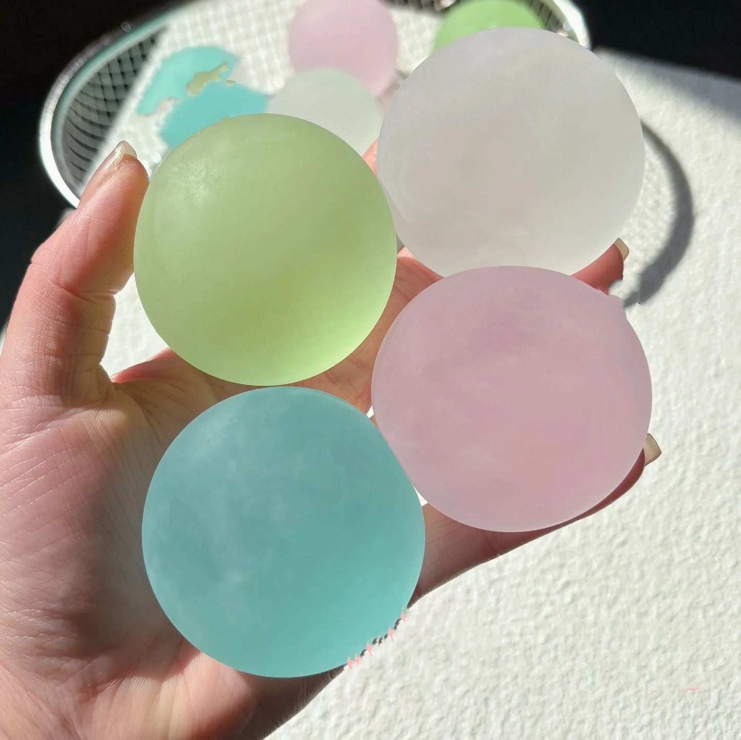 Blue Maltose Squishy Toys | Anti Stress Sensory Fidgets Toy