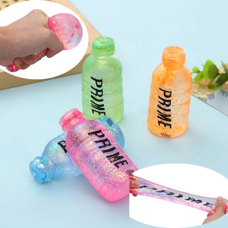 Tabas Squishy Beverage Bottle Squeeze Toy | Soft Stress Relief Fidget for Kids and Adults