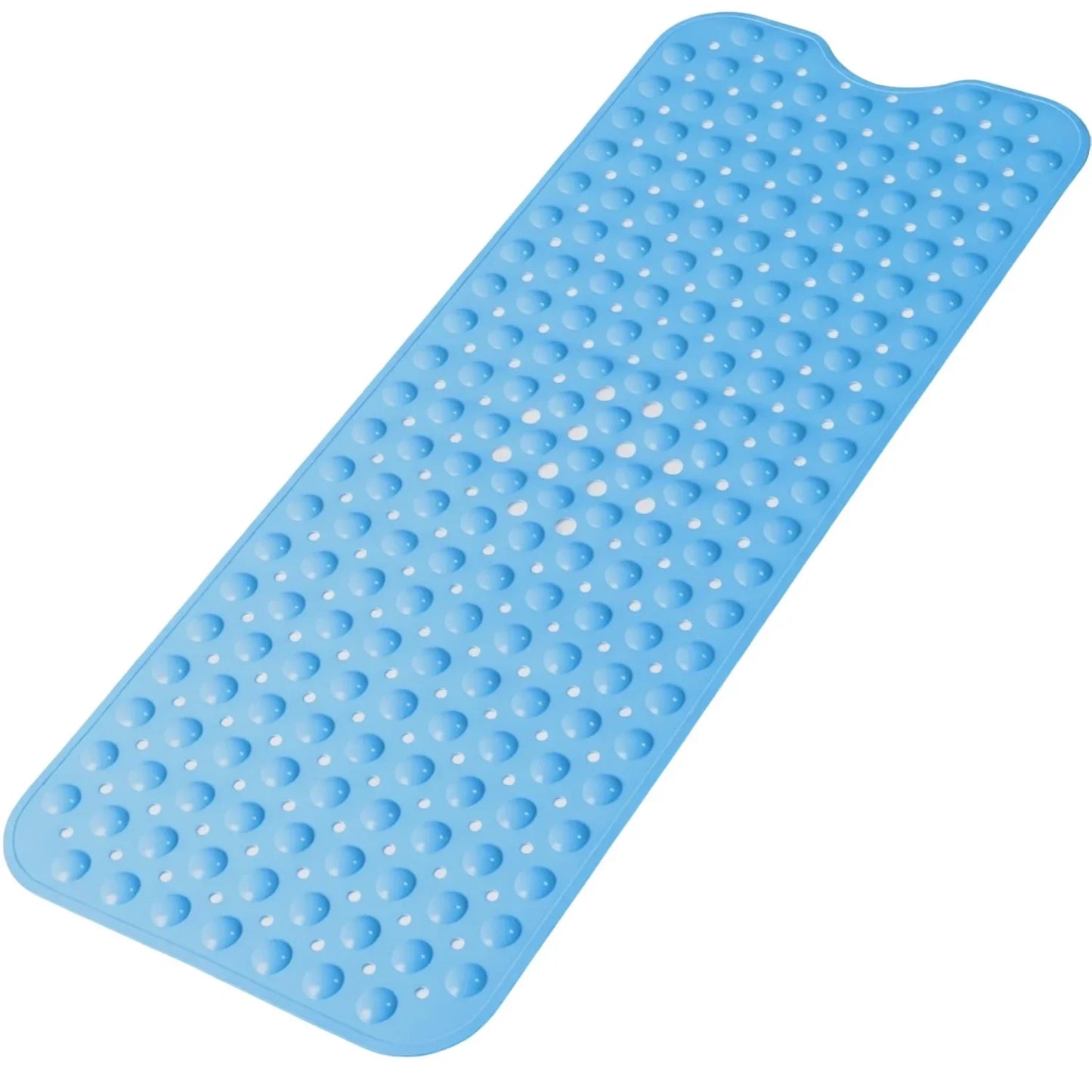1pc Cartoon Extra Long Bathtub Mat 40x100cm Non Slip Bath Mat for Bathroom Tubs Shower Mats with Suction Cups & Drain Holes