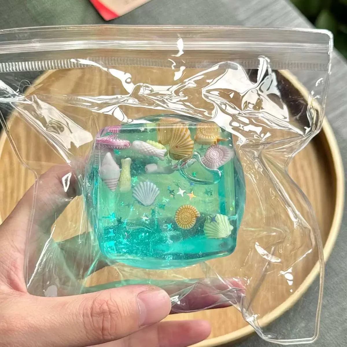 Adult Squishy Ocean Stress Ball | Maltose Water Ball Fidget Sensory Toy