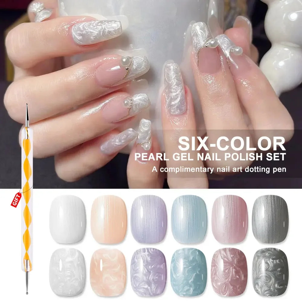 Limegirl 10ML Cat Eye Gel Nail Polish With Magnet Soak off UV Holographic Magnetic Rainbow Gel Polish for Nail Art DIY Manicure