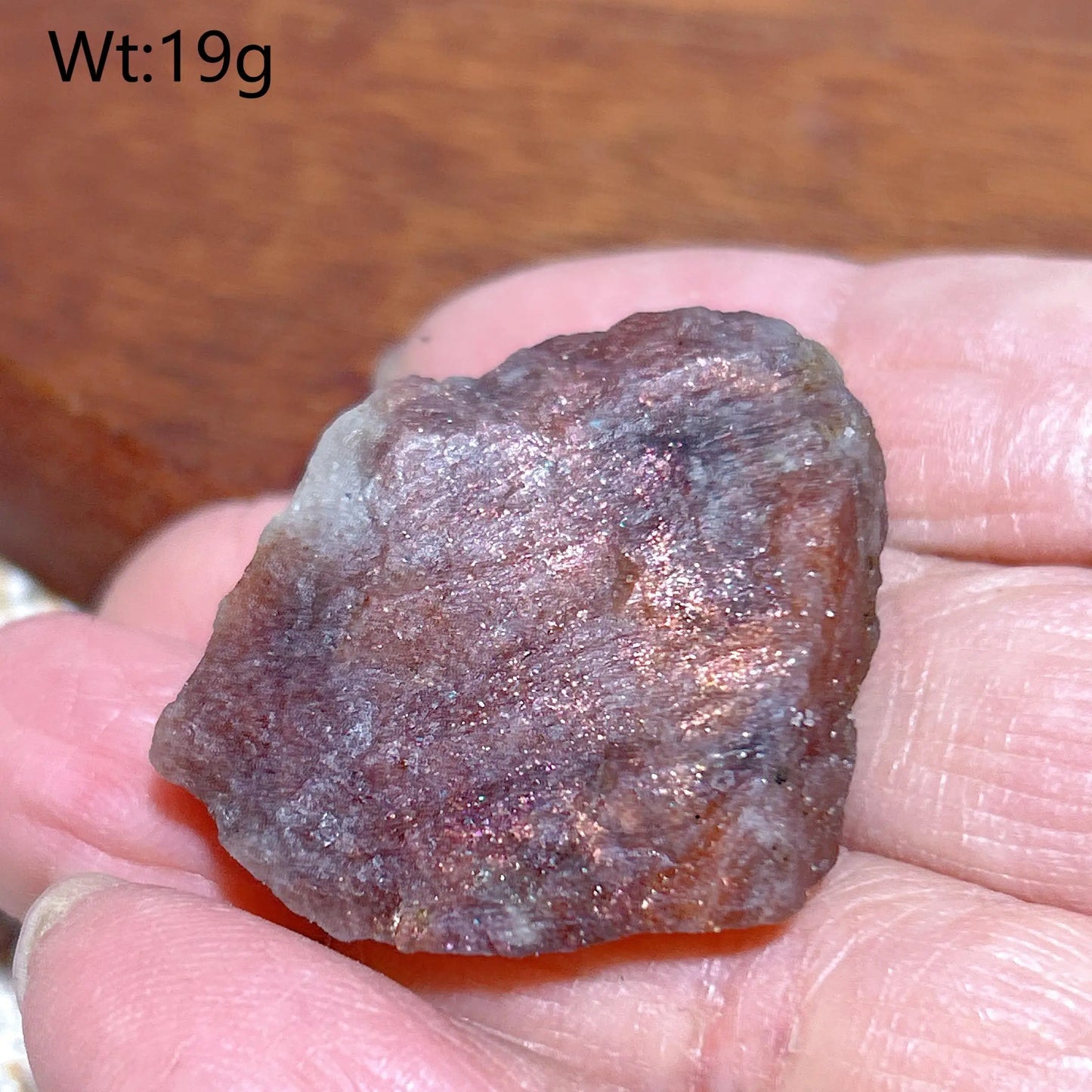 Natuurlike Kristalle Swart Galen Kristal Koper Sonsteen Rou Spesimen Reiki Reënboog Flitsende Huisversierings Minerale Energie Geskenk