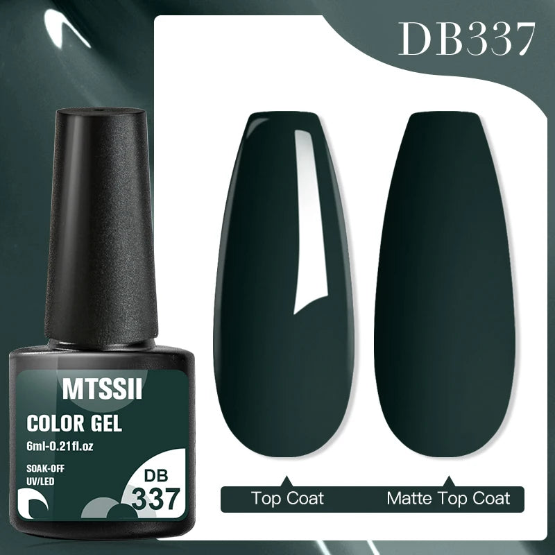 Mtssii 7ml Neon Snowflake Gel Nail Polish Fluorescent Gel UV LED Semi Permanent Glitter Snow Sequins Nails Art Design Varnishes