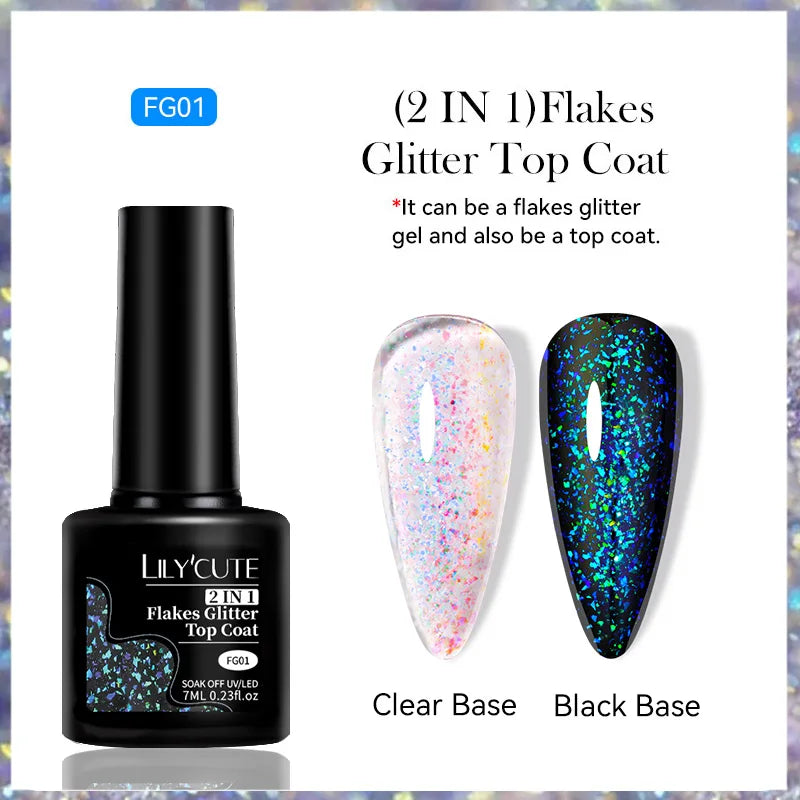 LILYCUTE 7ml Reflective Glitter Cat Magnetic Gel Nail Polish Semi permanent Soak Off UV LED Varnish Nail Supplies