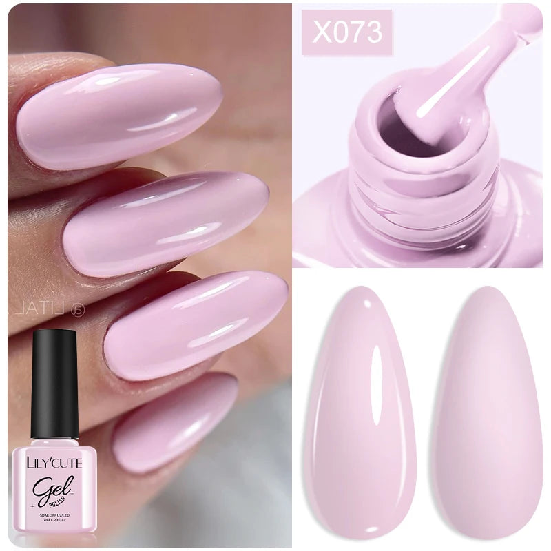 LILYCUTE 7ml Neon Reflective Nail Gel Polish Dark Flash Glitter Effect Fluorescent Gel Soak Off UV Gel Summer Nail Art Varnish