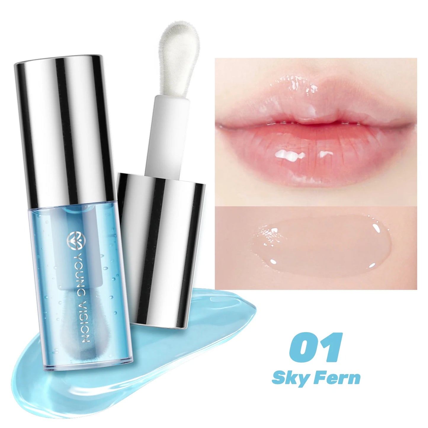 Duck Lip Plump Lip Oil Moisturizing Lip Gloss Mirror Water nature long-lasting  Gloss Gloss Pearl Lip Glaze Set