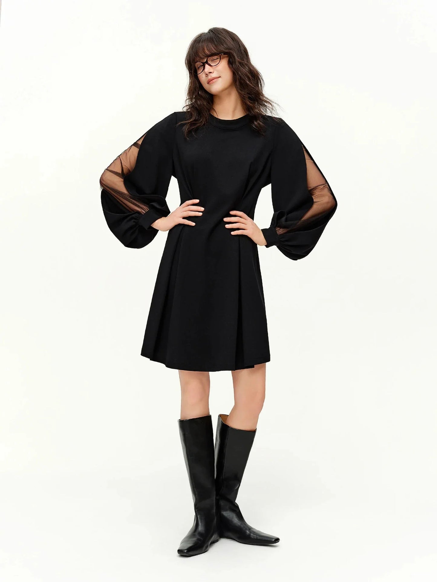 Spring Dresses French Waist Dresses Retro Office Chic & Minimalist
