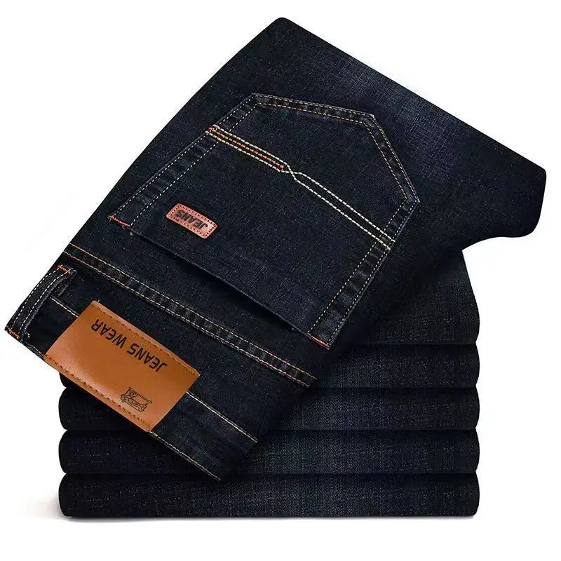 Casual Stretch Slim Denim Jeans for Men