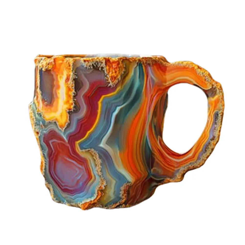 Crystal Coffee Mug – 14oz (Mineral-Inspired Resin Design)-7