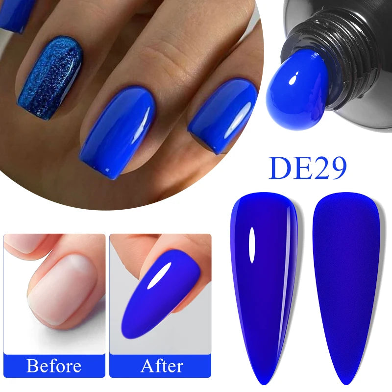 Mtssii 20ml Fluorescent Nail Extension Gel Nail Building Acrylic Nail Gel UV LED Soak Off UV Extend Gel For Nail Extensions