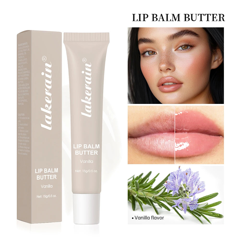 Lip Balm Moisturizing Mirror Lip Gloss Lip Vanilla Pink Sugar Coffee Cake Smell Lipstick Transparent Oil Makeup Lips Care