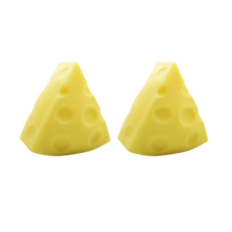 Cheese Squishy Toy | Soft Slow Rebound Stress Relief Fidget Toy for Adults