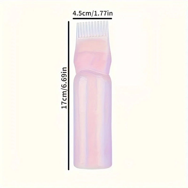 3pcs Care Tool Set Hair Growth Essential Oil Applicator Bottle&1ml Scalp Massage Comb Spray Bottle- Anti-Loss for All Hair Types