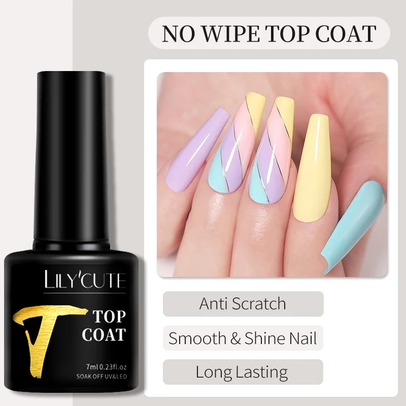 LILYCUTE 7ml Neon Reflective Nail Gel Polish Dark Flash Glitter Effect Fluorescent Gel Soak Off UV Gel Summer Nail Art Varnish