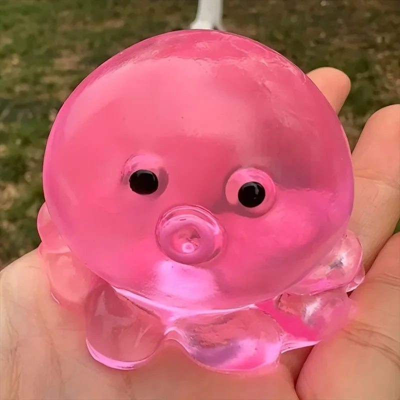 Squishy Ocean Octopus Fidget Toy | Slow Rebound Stress Relief Squeeze