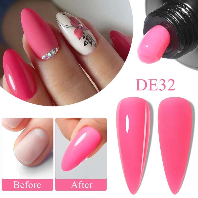 Mtssii 20ml Fluorescent Nail Extension Gel Nail Building Acrylic Nail Gel UV LED Soak Off UV Extend Gel For Nail Extensions