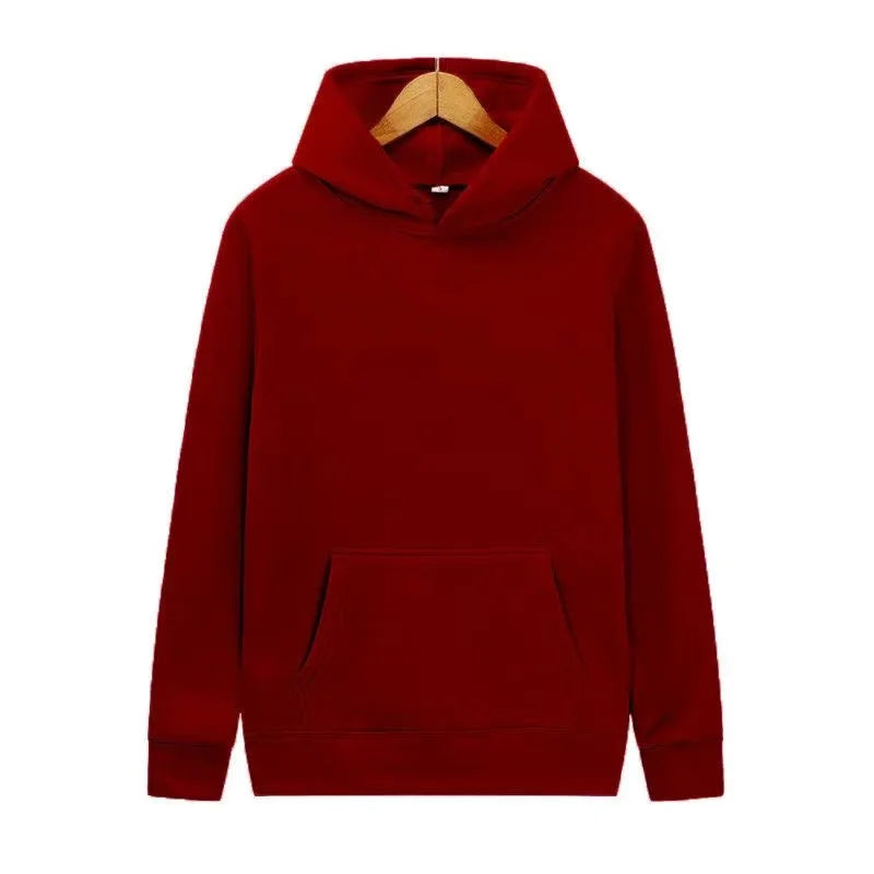 Plain Fashion Hoodies - Solid Color Sweatshirts