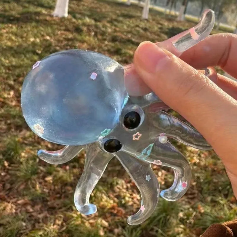 Squishy Ocean Octopus Fidget Toy | Slow Rebound Stress Relief Squeeze
