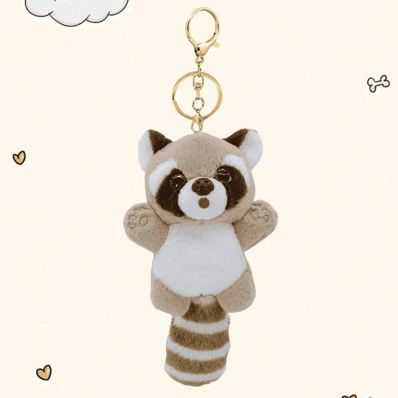 Red Panda Plushie Pendant Keychain