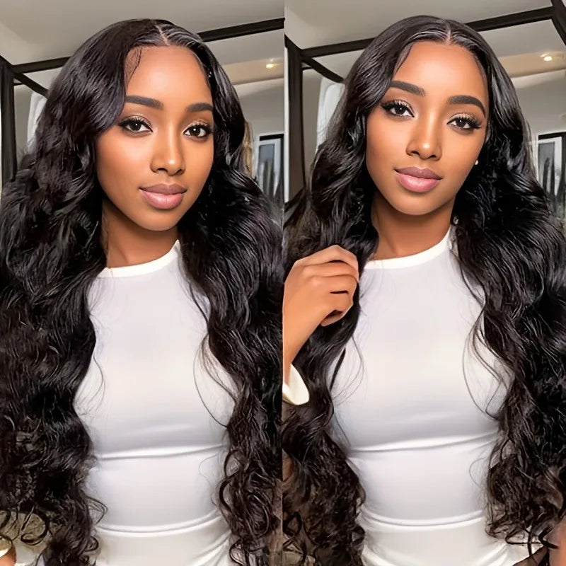 Body Wave Lace Front Human Hair Wigs 200 Density 13x4 Glueless Body Wave Human Hair Wigs For Woman 13x6 HD Lace Human Hair Wig