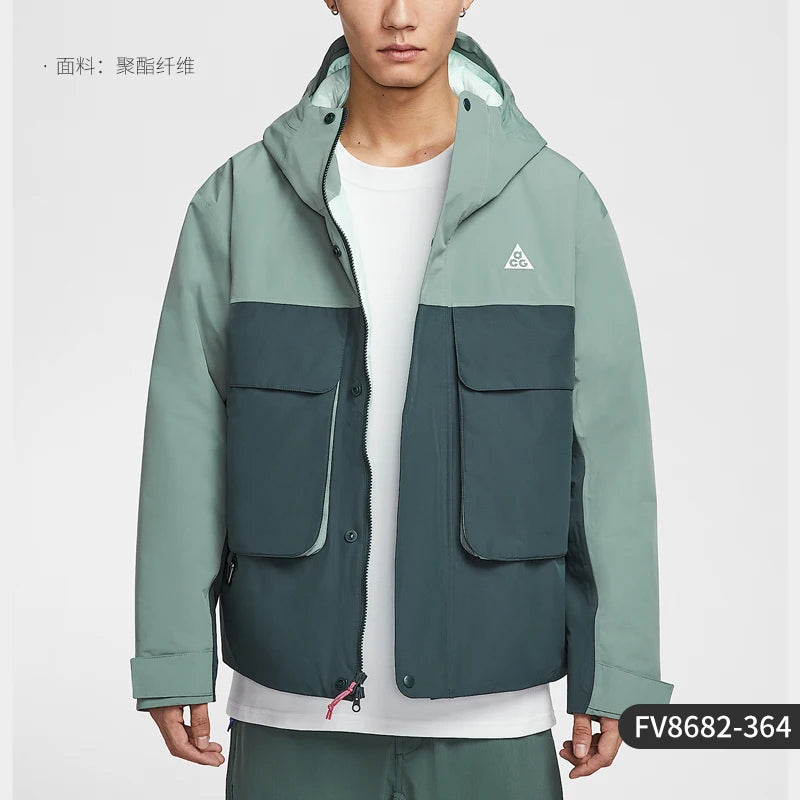 Nike Originals Storm-FIT Men's Loose Fit Mesh Hooded Sports Jacket FV8682-364