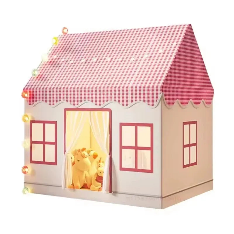 INS Style Kids Play Tent - Indoor Princess Castle & Dream House Toy for Boys & Girls | Portable Baby Game Room | Cute Gift Idea