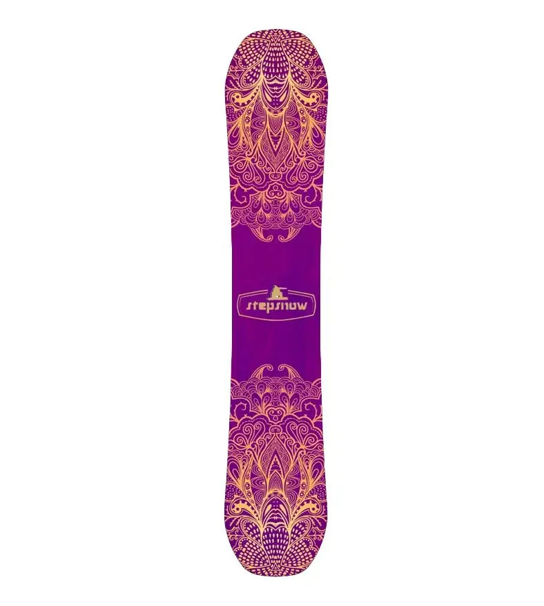 Kids' Snowboard  Poplar Wood & Fiberglass