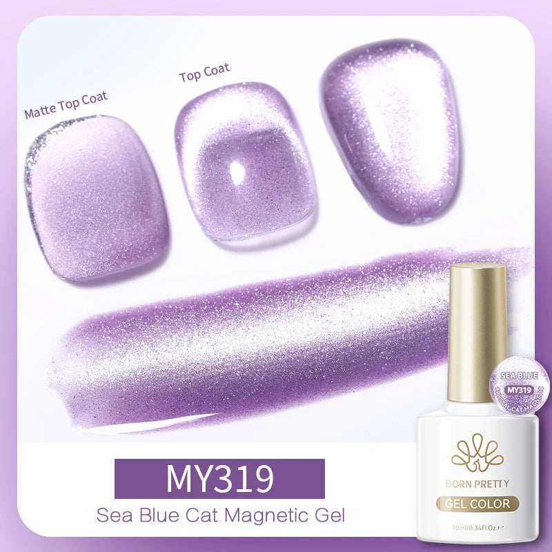 BORN PRETTY 117 Colors Cat Magnetic Gel Nail Polish 10ml Full Coverage Varnish Semi Permanent Super Gorgeous Nails Manicure